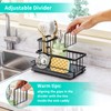HapiRm Sink Caddy Sponge Holder - Kitchen Sink Organizer with