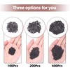 Vlasy 100Pcs Nano Ring Beads Silicone Lined Beads for Nano