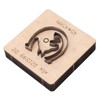 Leather Punching Die Wolf Shaped Alloy Steel and Birch High