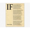 Wallbuddy If Poem Invictus Poem and Desiderata Inspirational Poems Set