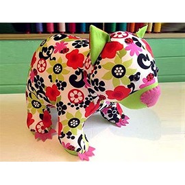 Funky Friends Paper Sewing Pattern Wodger The Wombat Soft Toy from Factory