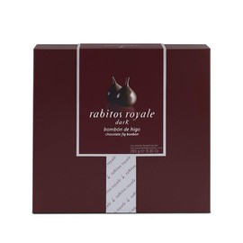 Rabitos Royale – 15 Piece Dark Chocolate Covered Fig Bonbons Gift Box (9.35oz / 265g)