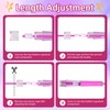 YUEDONG Speed Jump Rope Double Bearing Segmented Anti-Tangle Adjustable Silicone