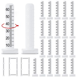 CroBlissful 100 Pcs Self Leveling Pins 2.36 Inches (60 Mm) Level Stick Pegs for Tile Stone​ Ceramic and Floor Concrete Tools