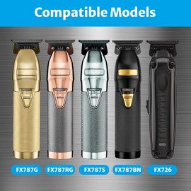 Blade Compatible with Babyliss Trimmer Blades Replacement FX707z, FX787, FX726, 1 Pack, Gold