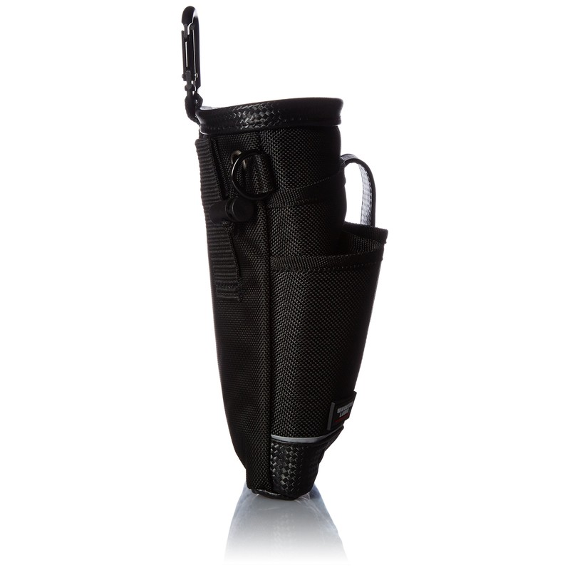 Bowken Club RF-105 Pouch, Small Case with Reflective Lines, Black