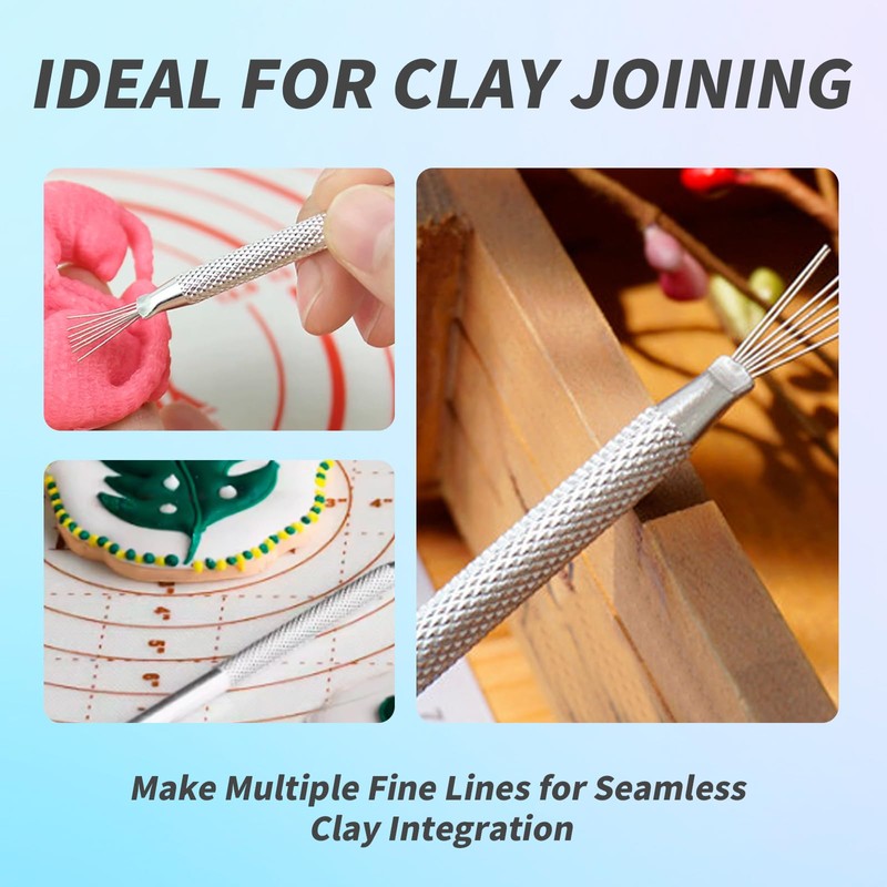 YAFIYGI 8 Pcs Ceramics Tools Kit Pottery Tools Carving Clay