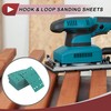 HEROFFIX 50 Pcs Car Wood Sanding Discs Smoothing Hook &