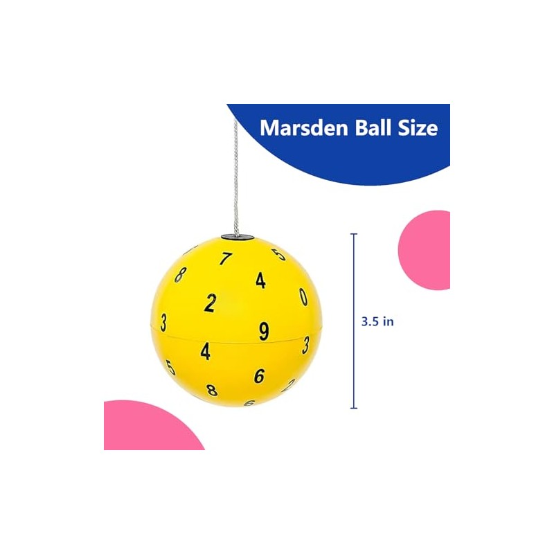 Marsden Balls for Hand-Eye Coordination and Visual Training 2 Colors