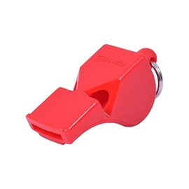 Cawila Classic Shrill Sound Whistle, Sports Whistle, Signal Whistle, Red One Size