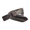 Full Grain Solid Bison Leather Ranger Belt Strap - Made