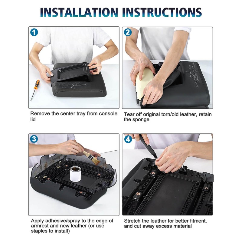 Center Console Cover Replacement for Chevy Silverado & GMC Sierra