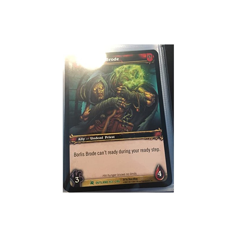 Borlis Brode - Fires of Outland - Uncommon [Toy]