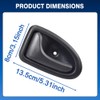 TOTMOX Car Inner Door Handle, Door Pull Handle Auto Interior