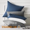 Bedsure Cushion Cover 40 x 80 cm Cotton White -
