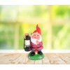 Globo Garden LED Gnome Solar Lantern, Multi-Colour