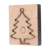 Leather Cutting Die Christmas Tree Shape Punch Cutter Craft Mould