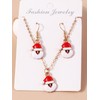 Stocking Stuffers Gifts for Women Christmas Necklace Earrings Set Christmas