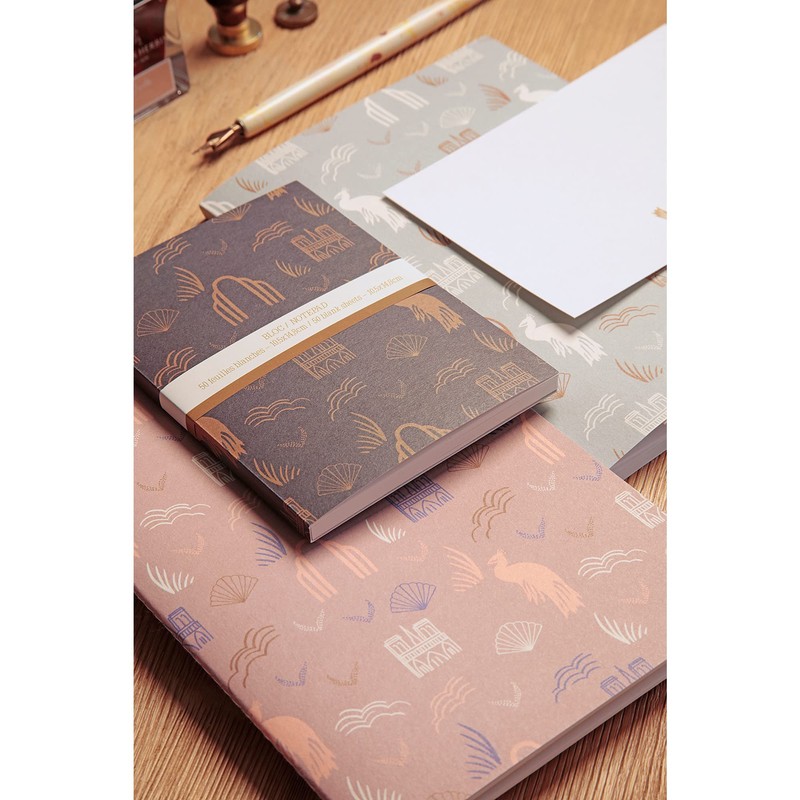 G.LALO gl75805 Season Paper Card and Envelope Set, Rose