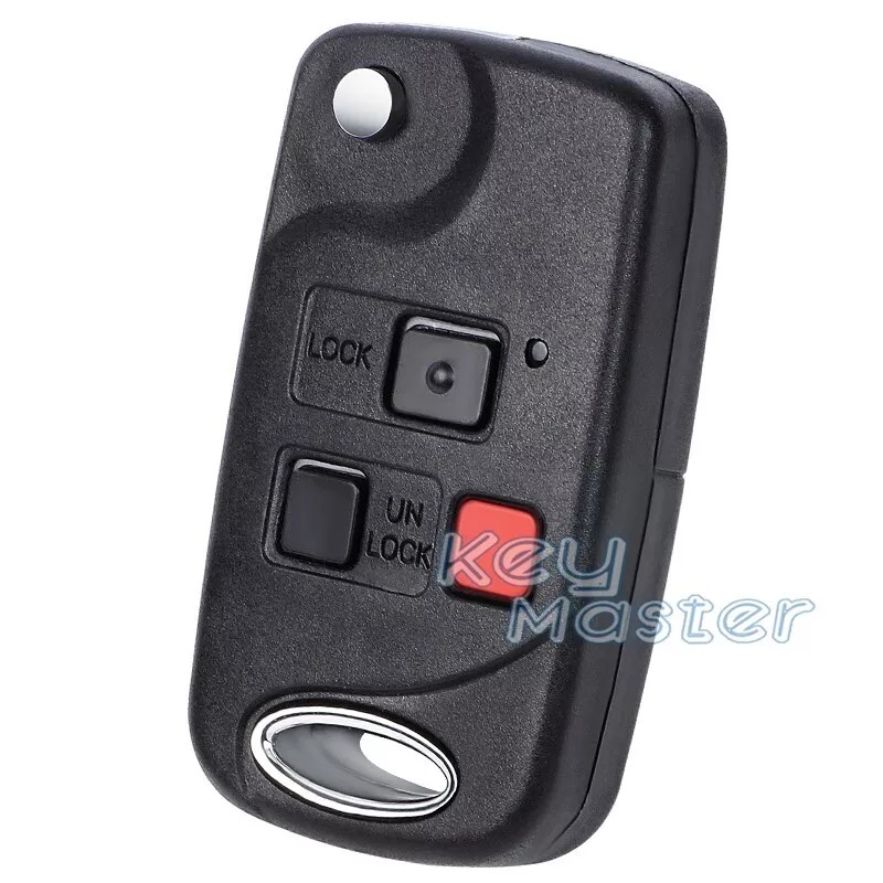 KeyMaster for Lexus LX470 1998-2004 Upgraded Flip Keyless Remote Key