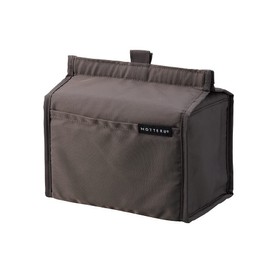 MOTTERU Cooler Pouch (Charcoal Black) | Insulated Pouch, Insulated Bag, Bento Box, Lunch, Boys, Girls, Stylish, Cute, Outdoor, Camping, Soft, For One Person