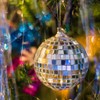 Zenbuff 6 pcs 2.4 Inch Disco Ball Mirror Party Christmas