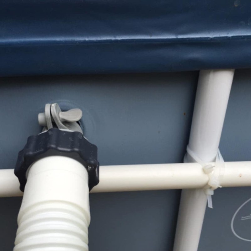 SagaSave 2PCS Hose Adaptor Replacement Pool Hose Adapter A with