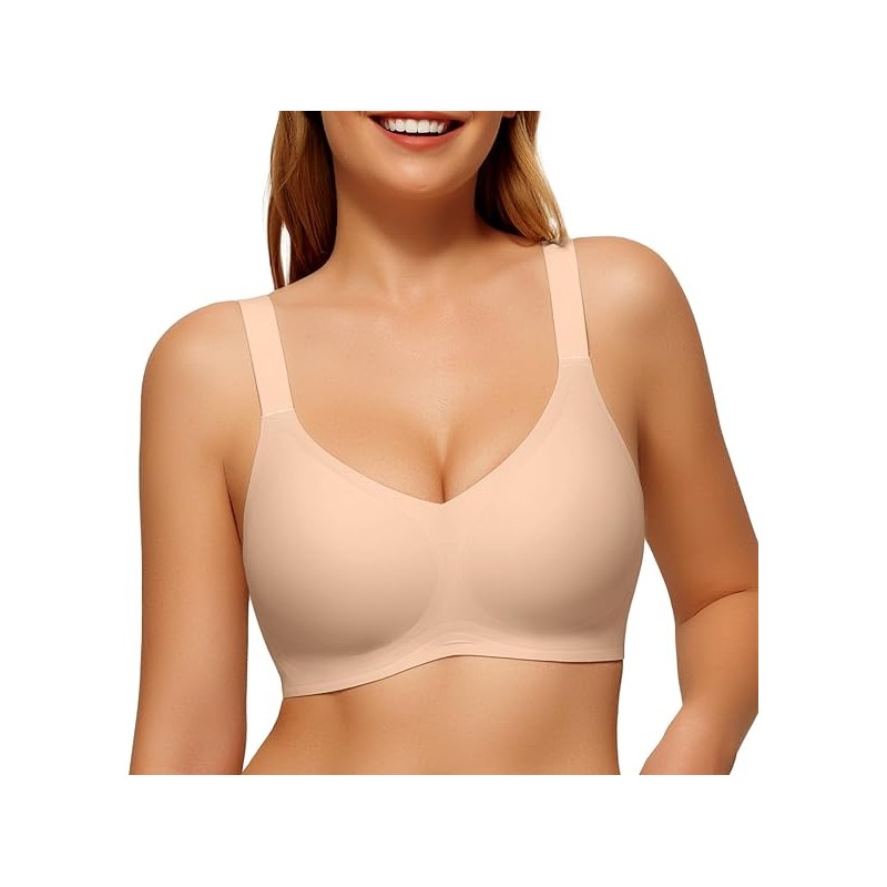 Wireless Bras for Women No Underwire Full Coverage Push Up