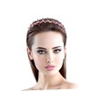 Healvian 9pcs Chiffon Toothed Headbands for Women Hair Accessories Non-