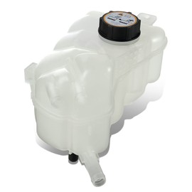 DNA MOTORING OEM-RT-FO3014157 OE Style Coolant Overflow Reservoir Tank w/Cap Compatible with 13-20 Lincoln MKZ / 13-20 Fusion / 19-20 Police Responder