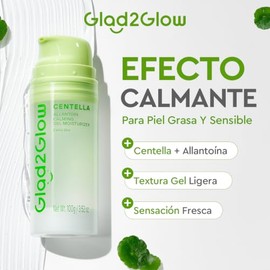 Gel Hidratante Calmante Centella y Alantoína Repara Barrera Cutánea Alivia Rojeces Piel Sensible y Acneica 100g