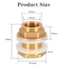 Water Butt Connector Brass Valve Water Butt Tap Connector Rain
