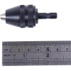 AUTOTOOLHOME 1/4-inch Hex Shank Keyless Drill Chuck Quick Change Black