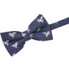 OCIA Boys Dinosaur Sharks Pattern Pre-Tied Bowtie Kids Adjustable Bow