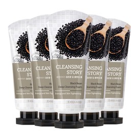 Sean Story Black Bean Cleansing Foam 120ml 5 Pieces / 세안이야기 검은콩 클렌징폼 120ml 5개