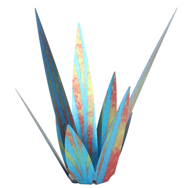 Tequila Sculpture Iron Plant Decor Metallic Luster Home Decoration for