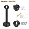 uxcell 2 Set Ceiling Mount Curtain Rod Bracket, Fit 32mm/1.26"