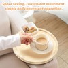 Healife Folding Sofa Tray, Armrest, Adjustable Sofa Tray with Drink