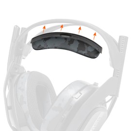WC BandZ A50 - Upgraded Headband Replacement Kit for Astro A50 Gen 4, Gen 5, & A50X by Wicked Cushions | Enhanced Comfort, Style & Easy Installation | Black Camo