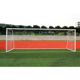 Sports Soccer Replacement Goal Net, Replacement Soccer Net for Standard Size 10 X 7ft / 18 X 7ft / 24 X 8ft Soccer Goals, Open Goal Soccer Net, Not Included Goal and Ball (5-a-Side 3.2m*2.1m)