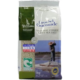 Le Guerandais Celtic Coarse Grey Sea Salt In 1kg Bags, Hand Harvested In Guerande/France