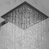 Hoimpro 12 Inch Square Rain Shower Head