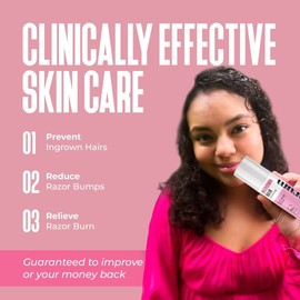 Divine Derriere Razor Bump Stopper 2 Care For Ingrown Hair Treatment for Razor Bumps Razor Burns