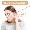 20 Pcs Ear Spoon Metal Ear Cleaner Portable Metal Ear