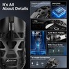 ATTACK SHARK R3 46g Superlight Magnesium Alloy Wireless Gaming Mouse,