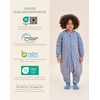 molis&co. Baby Sleeping Bag with Feet, Removable Sleeves and Socks.