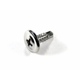 SFS Toyota Chrome Trim Screws- #8 x 1/2" Long- Self Tap Low Profile- 25 screws- #230