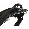 Dean and Tyler DT Dog Harness, Black With Reflective Trim,
