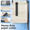 Ecraft 12" Guillotine Paper Cutter：Paper Trimmer Accurate Cutting with Safety