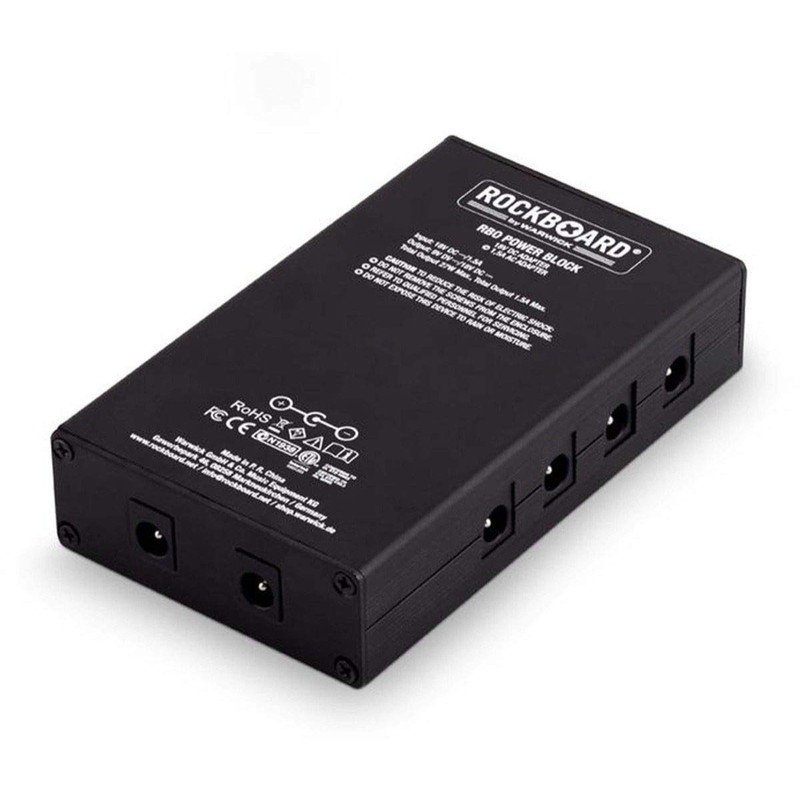 RockBoard Power Block 10 Output Pedal Power Supply, 8x 9V,